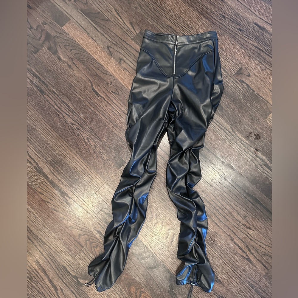 Small leather pants